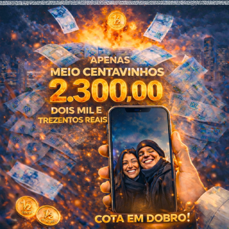 Meio Centavos pra 2.300,00