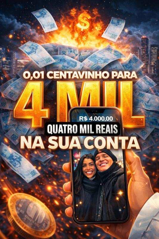 01 centavo pra 4K